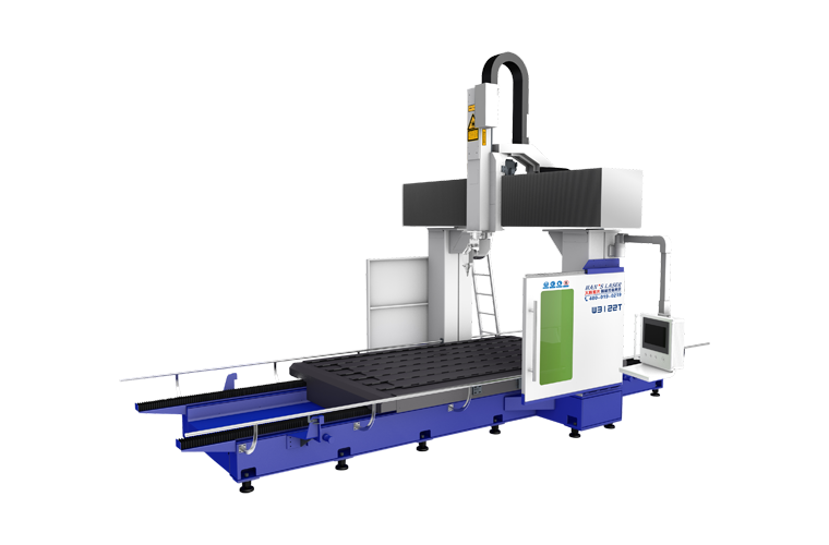 工作臺移動三維五軸激光切割機